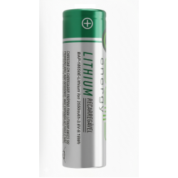 Pilha / Bateria Recarregável Bap Energy 18650, 2550 Mah, 3.7v, íon de lítio, modelo BAP-18650E