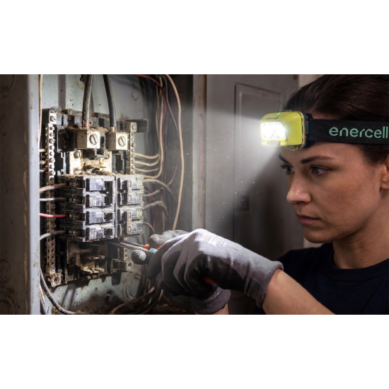 Lanterna de Cabeça Enercell EC-H8L 340 Lúmens