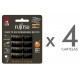 Carregador EP-1600 com 16 pilhas AA da Fujitsu Premium