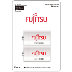 2 adaptadores da Fujitsu para transformar pilhas AA para o tamanho D (GRANDE)