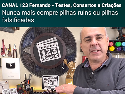 Canal 123 Fernando - Pilhas Recarregáveis