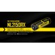 Pilha Nitecore 21700 5000 mAh 3.6v 8A recarregável de Íon lítio USB NL2150RX