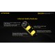 Pilha Nitecore 21700 5000 mAh 3.6v 8A recarregável de Íon lítio USB NL2150RX