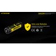 Pilha Nitecore 21700 5000 mAh 3.6v 8A recarregável de Íon lítio USB NL2150RX