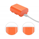 Bateria recarregável via USB-C SmallRig para Sony NP-FZ100 2400 mAh (laranja)